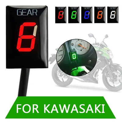 Motorcycle Gear Indicator For Kawasaki ER-6F ER-6N Z1000SX Ninja 300 400 Z1000 Z800 Z750 Versys 650