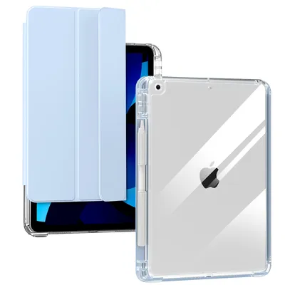 ZOYU for iPad 10.2 with Clear Hard Back Shell Case, For iPad 10 10.9 2022 Pro 11 12.9 mini 6 Air