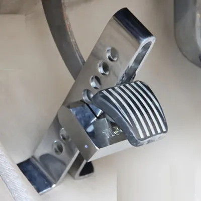Steel Stainless Car Accessories Auto Brake Pedal Lock Universal Car Clutch Lock Throttle Accelerator