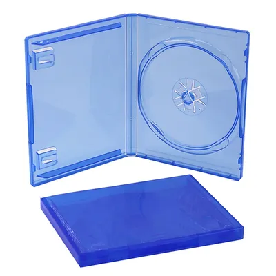 Blue Replacement Game Cases OEM Box for PS5 PS4 Pro Slim CD Discs Storage Bracket Box Upgrade