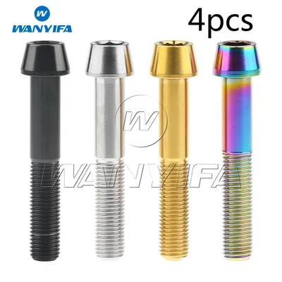Wanyifa M10 x 60 M10 x 55mm 1.25 Taper Head Titanium for Ducati Front Brake Caliper Motor Bike Bolt