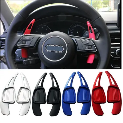 Steering Wheel Shift Paddle Shifter For Audi A3/S3 facelift A5 S5 2017 A4 B9 Q7 2016-2017 TT TTS
