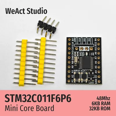 WeAct STM32C011F6P6 STM32C011 STM32C0 STM32 Core Board Demo Board