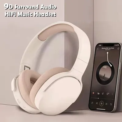 Headset Bluetooth Headphone True Wireless Sports With Headset Noise Reduction Computer Gaming Long