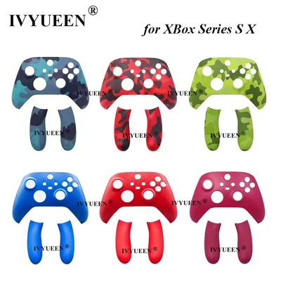 IVYUEEN Replacement Housing Shell Case for Xbox Series X S Core Controller Front Cover Back Side