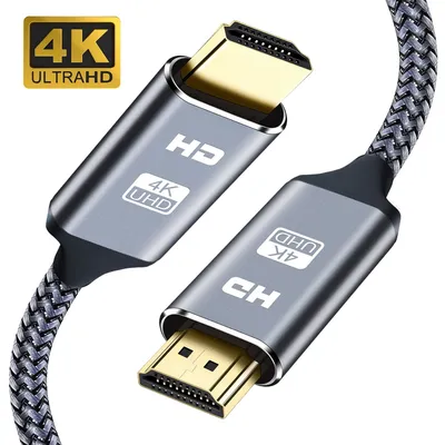 HDMI 2.0 Cable 4K HDR 3D High Speed Ethernet Cable for PS3 PS4 Xbox Fire TV Stick Blue Ray Player