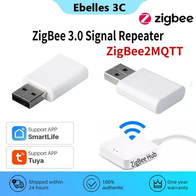 Tuya ZigBee 3.0 Signal Repeater USB Extender Signal Amplifier for Smart Life ZigBee2MQTT Gateway Hub