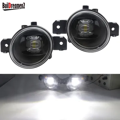 2 Pieces LED Fog Light 30W 8000LM Car Front Bumper Fog Lamp White Yellow 12V Styling For Infiniti