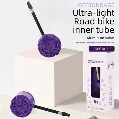 OFFBONDAGE Ultralight 39g Bike Inner Tube 700 X 18 25 28 32 Road MTB Bicycle TPU Tire 45/65/85mm