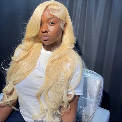 300 Density 613 Hd Lace Frontal Wig 13x6 Hd Blonde Body Wave Lace Front Wig 13x4 Hd Lace Pre Plucked