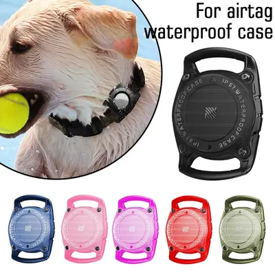 For Apple Case Dog Cat Collar GPS Finder IP67 Waterproof Protective Case For Apple Air Tag Tracker