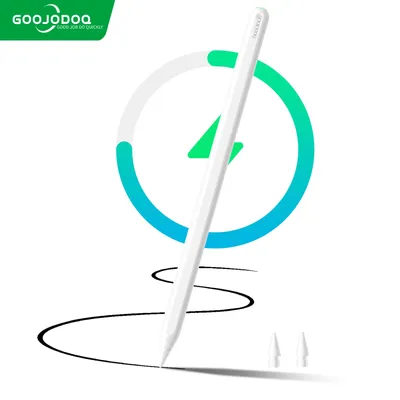 GOOJODOQ iPad Pencil 2nd Gen Magnetic Wireless Charging for iPad Tilt Palm Rejection for iPad Pro