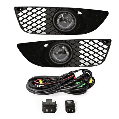 Fog Lights For Mitsubishi Lancer 2008 2009 2010 2011 2012 2013 Fog Lamp Harness Switch Front Driving