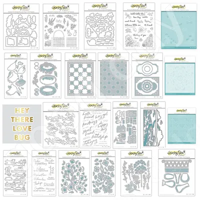 New Flowers Twigs Bird Cutting Dies Stamps Stencil Hot Foil Scrapbook Diary Decoration Embossing