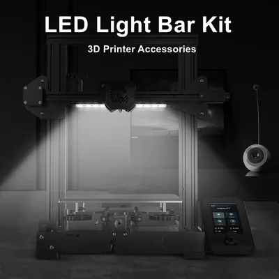 3D Printer LED Light Bar Kit 24V 2W 6000K LED Chip Energy Power Saving Lamp For Ender 3 /3 Pro / 3