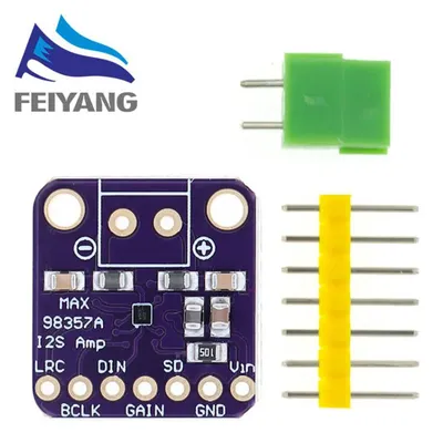 Max98357 I2S 3W Class D Amplifier Breakout Interface Dac Decoder Module Filterless Audio Board For