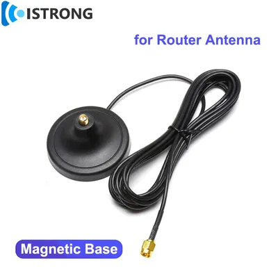 2G/3G/4G/5G Router Network Card Antenna Magnetic Base With 3m Extension Cable RG174 SMA Connector