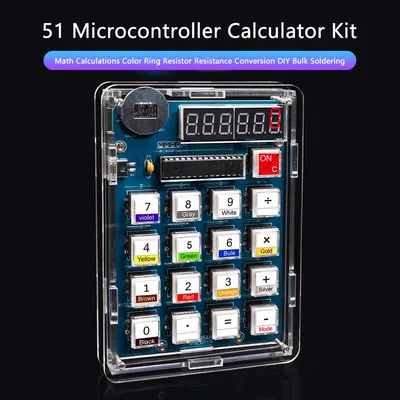 DIY Electronic Kit Mini Calculator Digital Display Calculator Kit 51 Microcontroller Training