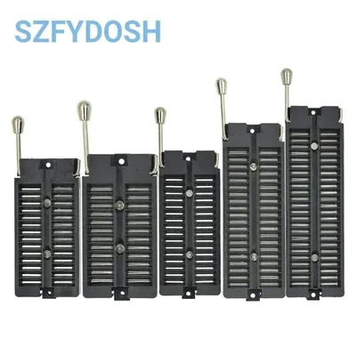 IC locking base single chip microcomputer chip test base wide 24P 28P 32P 40P 48P IC Socket Test