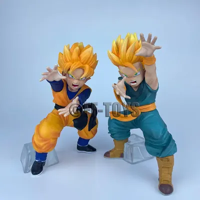 Anime Dragon Ball Z Son Goten Figure Super Saiyan Trunks Action Figures 15cm PVC Statue Collection