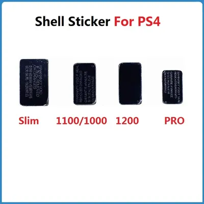 Shell Label Sticker For PS4 Pro Slim 1000 1100 1200 Console Housing Seals Tamper-Proof Label