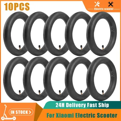 10PC Electric Scooter 8 1/2x2 Inflatable Tyre Inner Tube for Xiaomi M365/Pro KickScooter Pneumatic