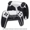 TALONGAMES Controller Grip Tape For Playstation 5 DualSense,Anti-Slip,Sweat-Absorbent,Textured Skin Kit for PS5 Handle Grip Tape