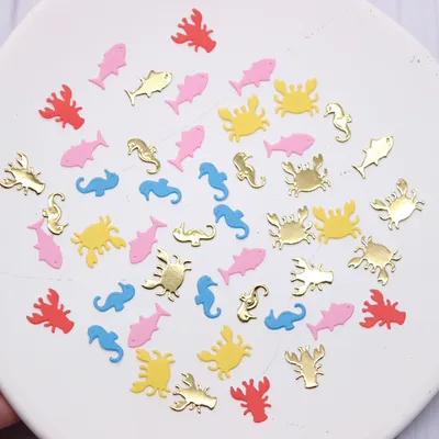 KSCRAFT Summer Sequin Shaker Bits Metal Cutting Dies Stencils for DIY Scrapbooking Decorative