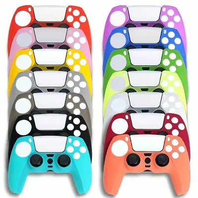 PS5 controller skin anti slip silicone sleeve protective sleeve handle sleeve dustproof, suitable
