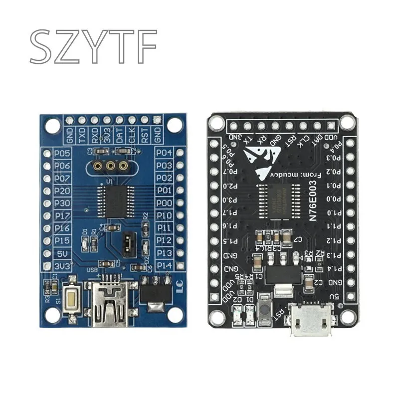 N76E003AT20 Microcontroller Development Board N76E003 51 C51 Expansion Board 8051 Core System Board Single Chip Microcomputer