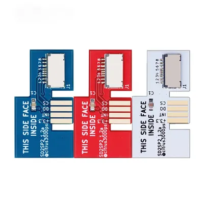 Replacement Micro SD Card Adapter TF Card Reader for NGC Game Cube SD2SP2 SDLoad SDL Adapter