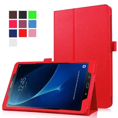Tab A6 10.1inch 2016 Tablet SM-T580 T585 T587 Case PU Leather Stand Cover Auto Sleep/Wake for