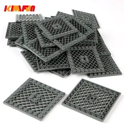 100g/pack Puzzle Assembly Building Block Parts 8x8 Grid Board MOC Scene Building Assembly 4151