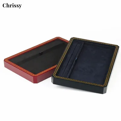 New Sales Fashion Portable PU Leather Jewelry Ring Jewelry Display Organizer Box Tray Holder Earring