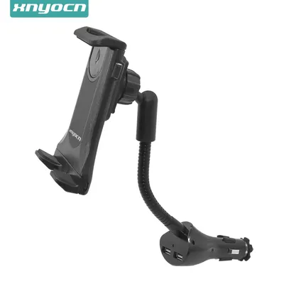 Universal Dual USB Car Vehicle Cigarette Lighter Mount Holder Stand Charger Suitable for iphon12