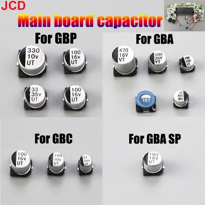 JCD Mainboard Capacitor For GBA GBP GBC for Gameboy Pock et For GBA GBC GBP GBA SP GBL Color