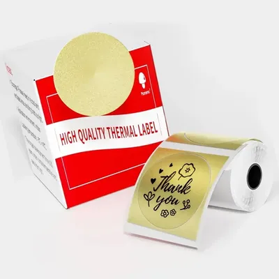 Label for Phomemo M110 M120 M200 M220 M221 Round Circle Label Thermal Labels for Price Name, Address