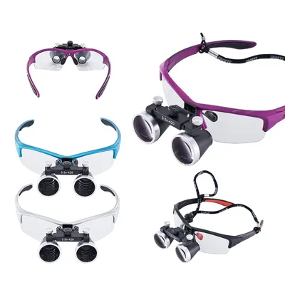 3.5X/2.5X Magnification Binocular Dental Loupe Surgery Surgical Magnifier Medical Operation Loupes