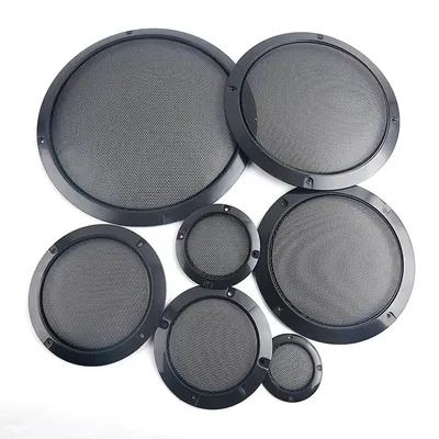 2 3 4 5 6 8 10 Inch Speaker Net Cover High-grade Car Home Mesh Enclosure Speakers Plastic Frame