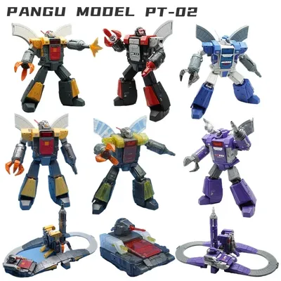 PANGU MODEL PT-02 PT-02B PT-02C PT02E PT02F PT-02M MIGHTY MIRACLE GOD Omega SP Huge Dragon Defensive Fortress Base Action Figure
