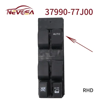 Power Master Window Switch Button 37990-77J00 37990-64J20 For Suzuki SX4 Swift New Alto Car Parts