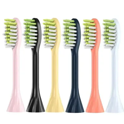 4Pack Replacement Toothbrush Heads Compatible with Ph One Soni care Electric Toothbrush Head HY1100
