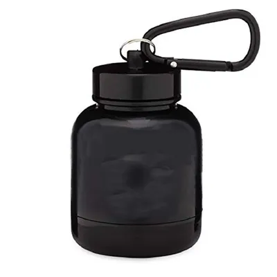 100ML Mini Portable Milk Powder Protein Powder Bottle With Keychain Outdoor Camping Storage