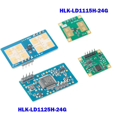 24G Microwave Radar Sensor Detection Motion Module TTL Serial Communication HLK-LD1155H-24G LD1125H