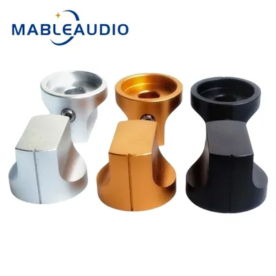 1PCS Brand-new 20X15mm Audio Guitar Amplifier Potentiometer Knob Aluminum Alloy Solid Volume Knob