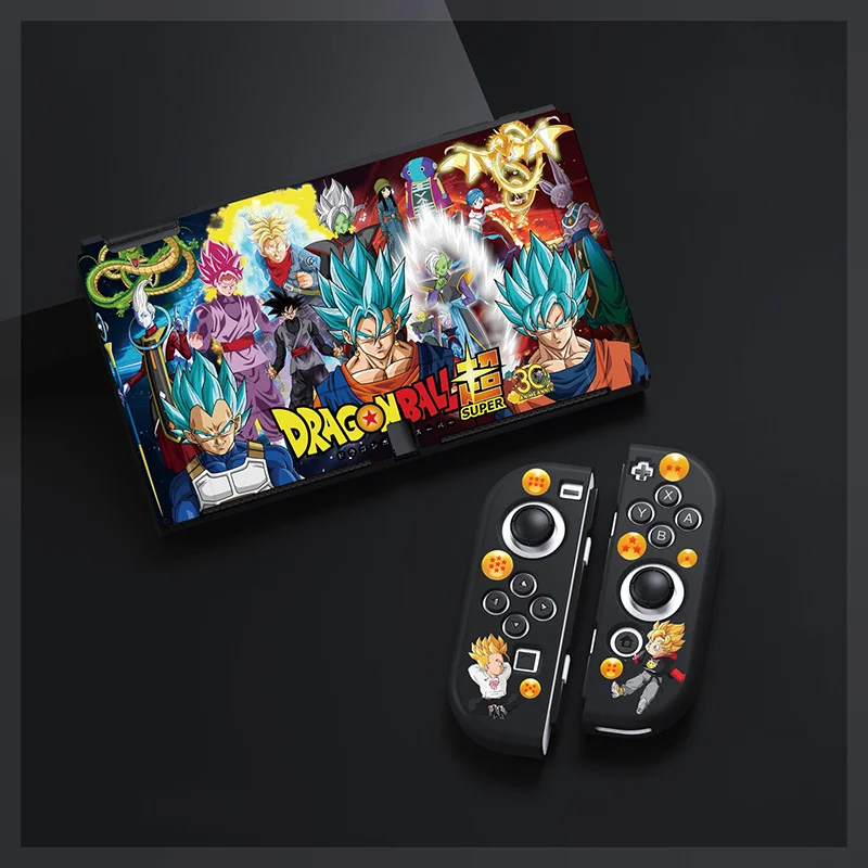 Dragon Ball One Piece Soft Shell Protective Case for Nintendo Switch OLED Shell Anti-vibration Protective Case Accessories Gifts