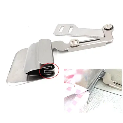Industrial Sewing Machine Double Layer Seaming Curling Device For Quilt Pillow Cover Flat Car Sewing