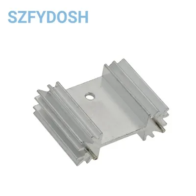 5PCS Heatsink Radiator Cooler Radiator 34x25x12MM High Quality Silver Heat Sink For Three-band Audio