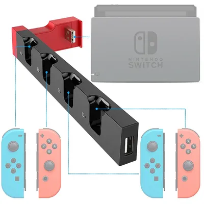 for Nintendo Switch Joy Con Controller Charger Dock Stand Station Holder Switch NS Joy-Con Game