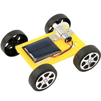DIY Mini Solar Powered Toy Car For Kids Solar Power Toy Assembled Energy Powered Car children's toys Kids Novelty Gift